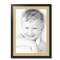 ArtToFrames 22x30" Matted Picture Frame with 18x26" Single Mat Photo Opening Framed in 1.25" Black and 2" Mat (FWM-3926-22x30)